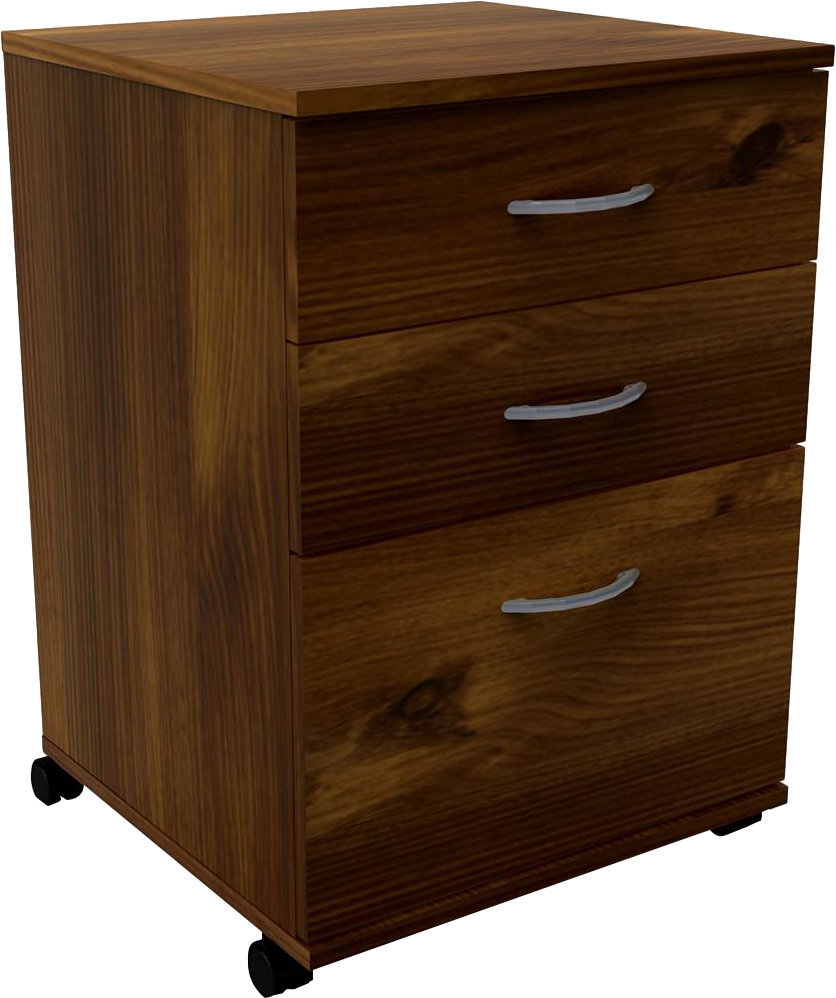 Havilland 3 Drawer Mobile File Cabinet Reviews Allmodern