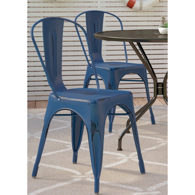 Breakwater Bay Dickens Stacking Patio Dining Chair Reviews Wayfair