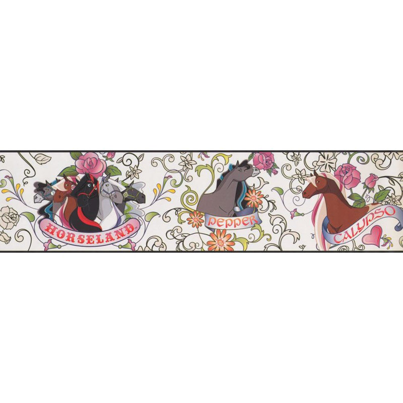 Dream Wall Decor Horses 15 L X 6 W Wallpaper Border Wayfair