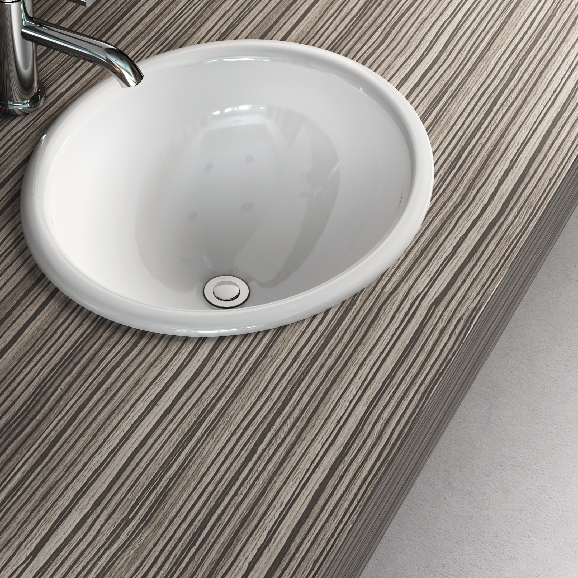 Cantrio Koncepts Oval Drop In Bathroom Sink Reviews Wayfair Cantrio Koncepts Oval Drop In Bathroom Sink Reviews Wayfair