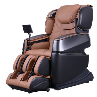 Touch 3D Leather Reclining Full Body Massage Chair by Latitude Run Bargain