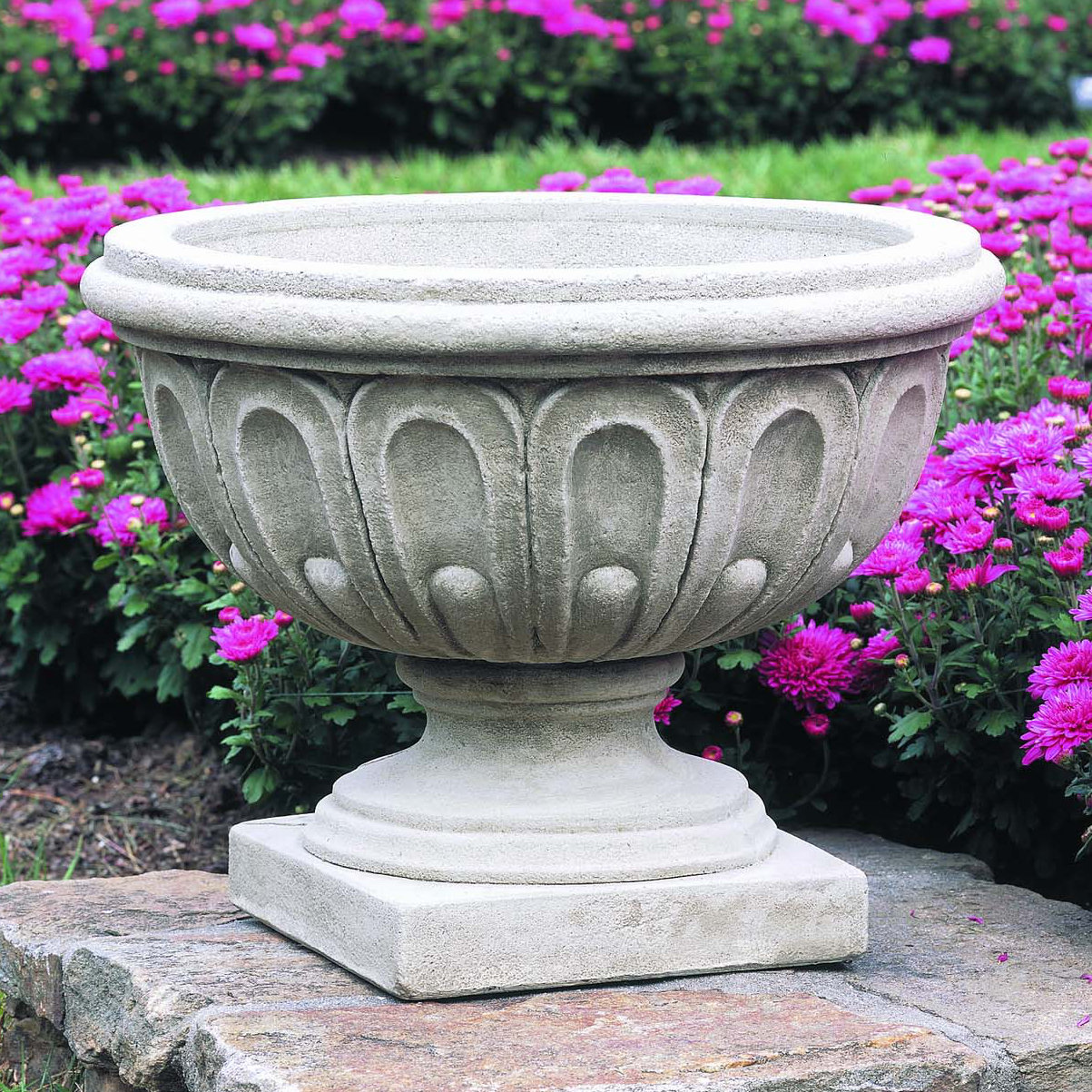 Longwood Cast Stone Urn Planter Longwood Cast Stone Urn Planter