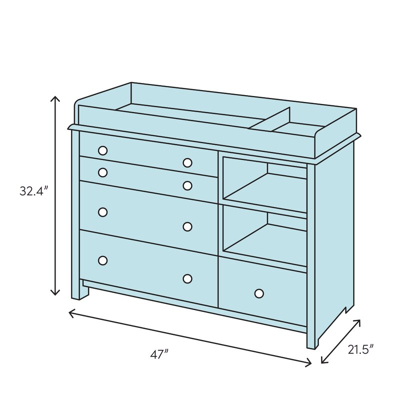 kalani changing dresser