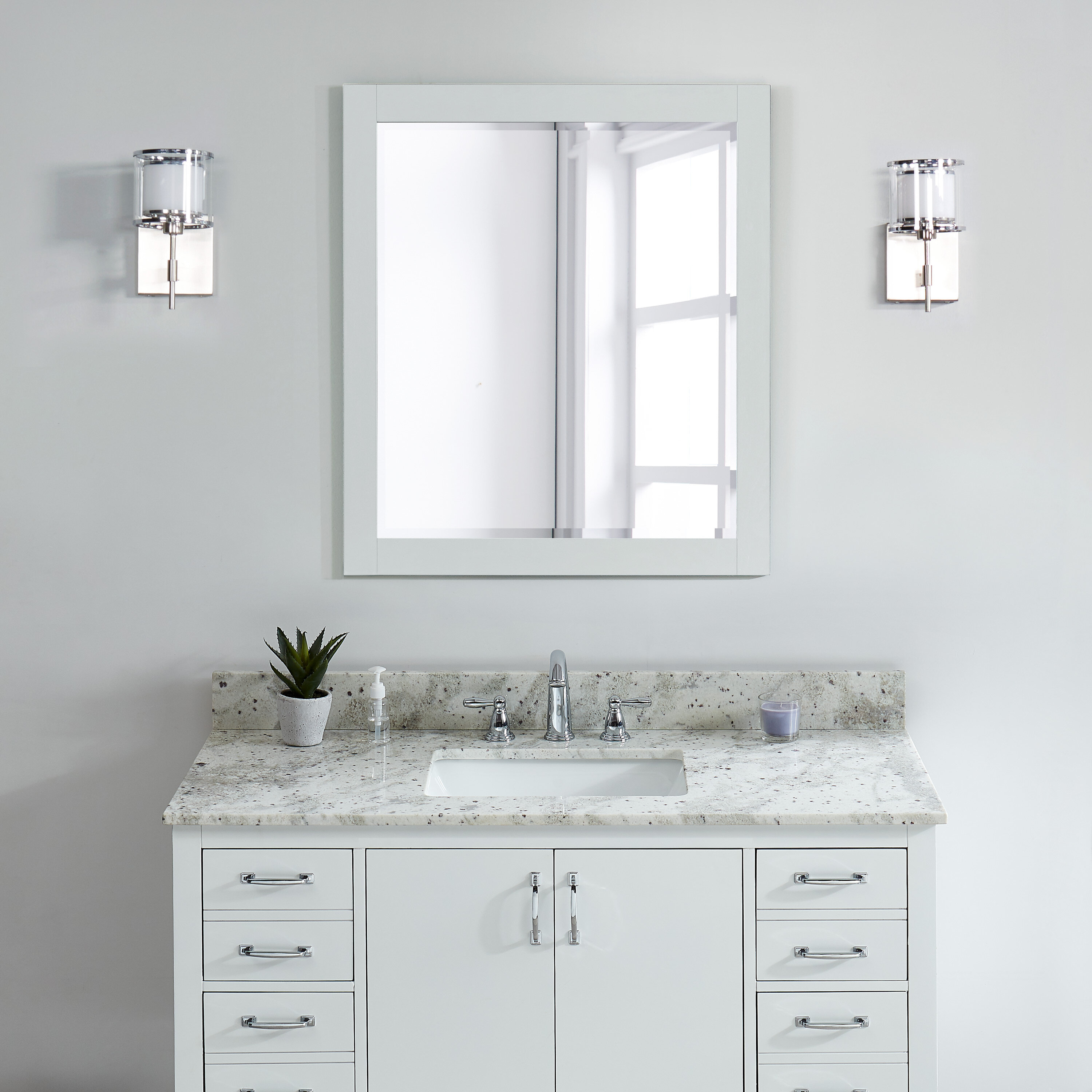 Tile Top Granite 43 Single Bathroom Vanity Top Reviews Wayfair