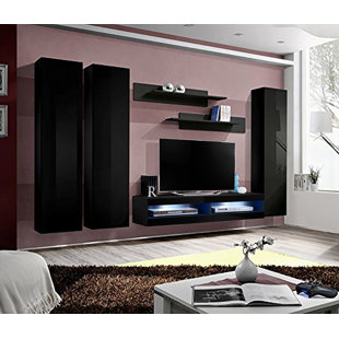 Lewin Wall Mounted Floating Entertainment Center for TVs up to 70