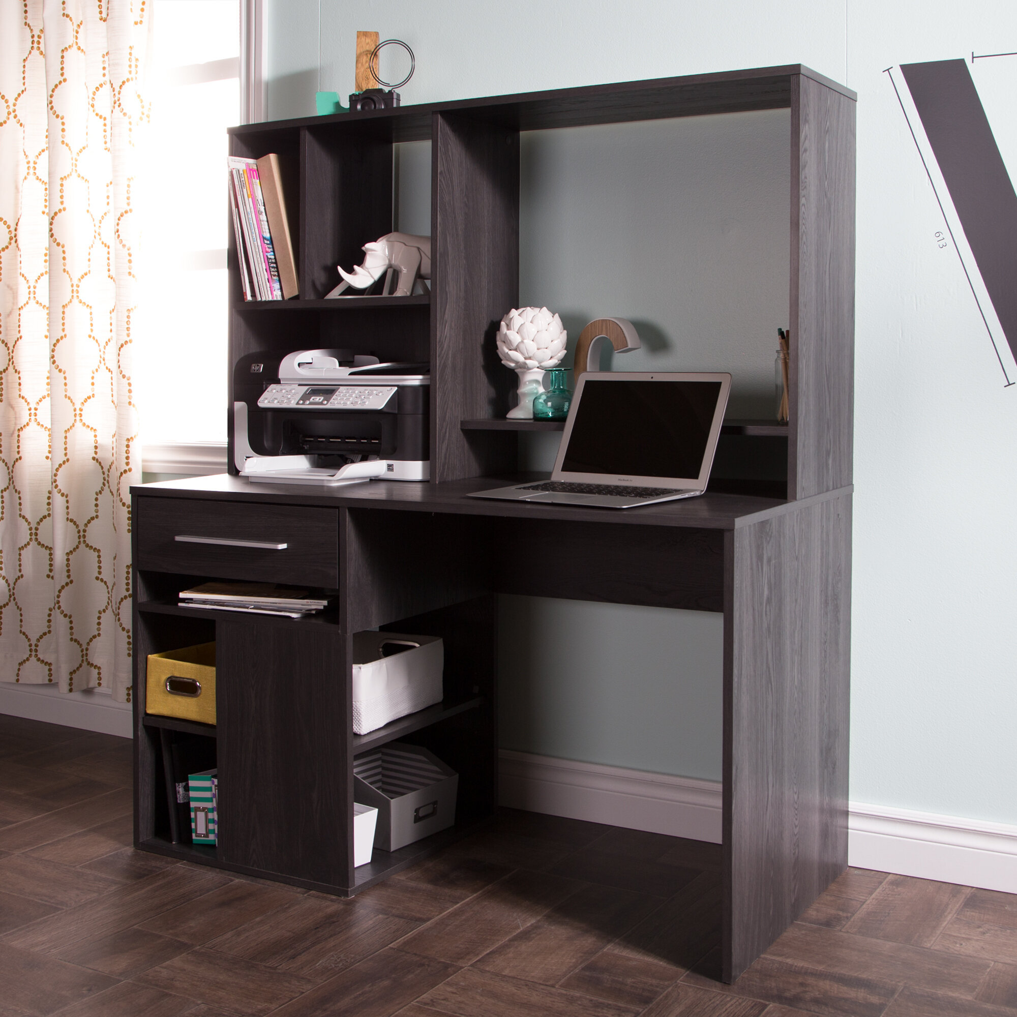 annexe desk with hutch