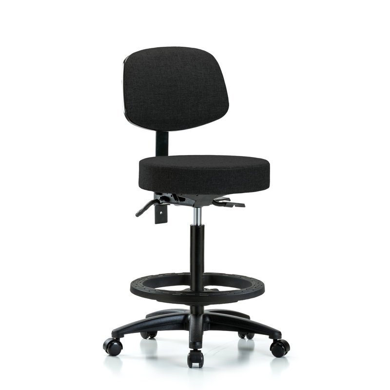 Symple Stuff Sylvie High Bench Height Adjustable Lab Stool ...