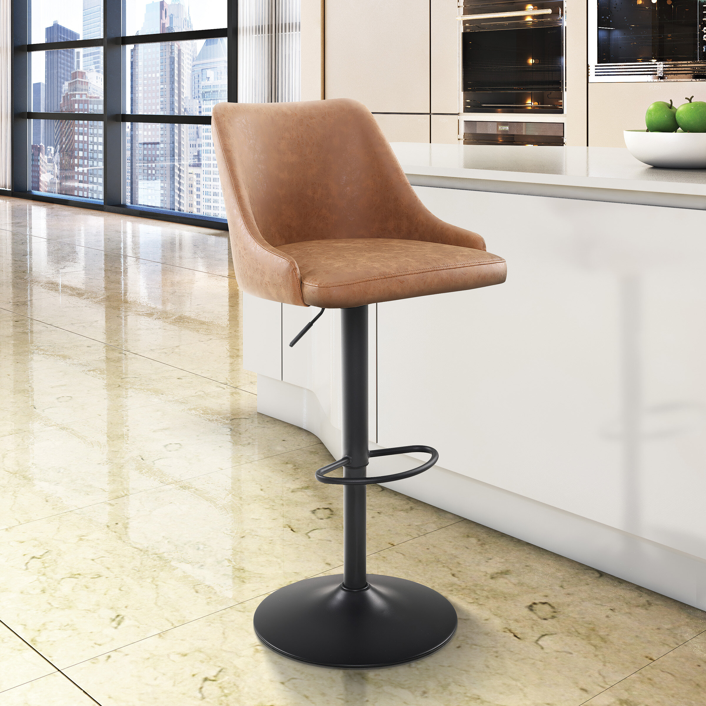 kitchen adjustable bar stools