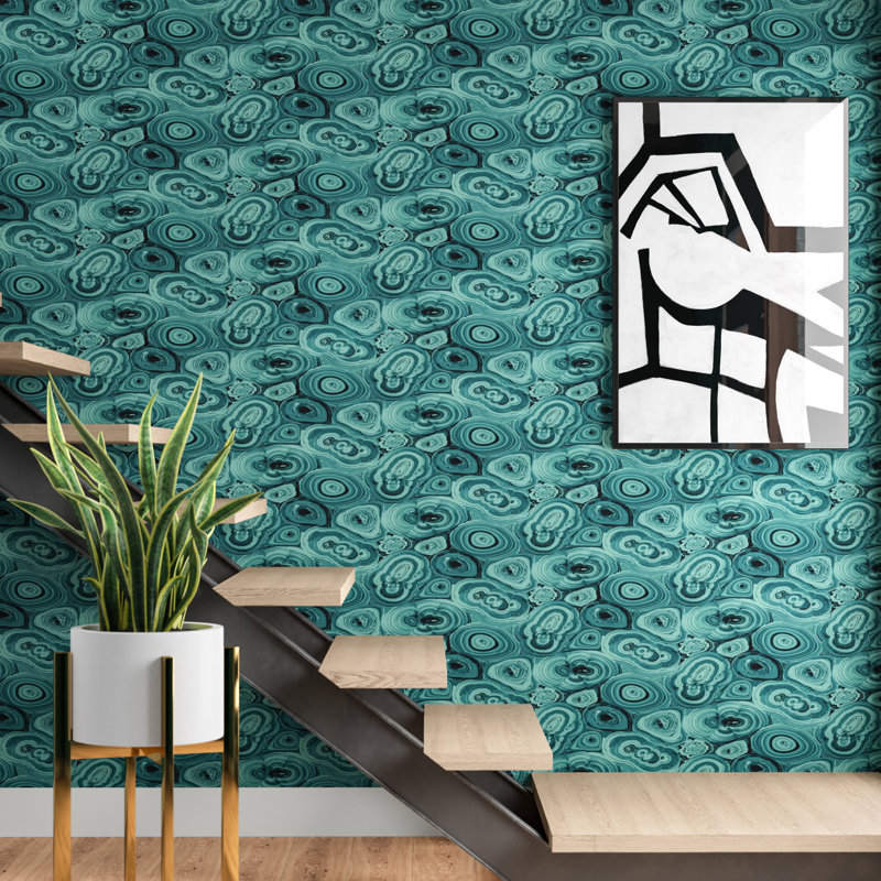 Dorthy 27 X 27 Abstract Roll Wallpaper Reviews Allmodern