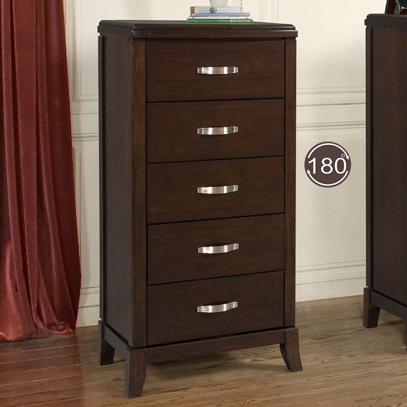 Darby Home Co Mcduffie 5 Drawer Lingerie Chest & Reviews | Wayfair