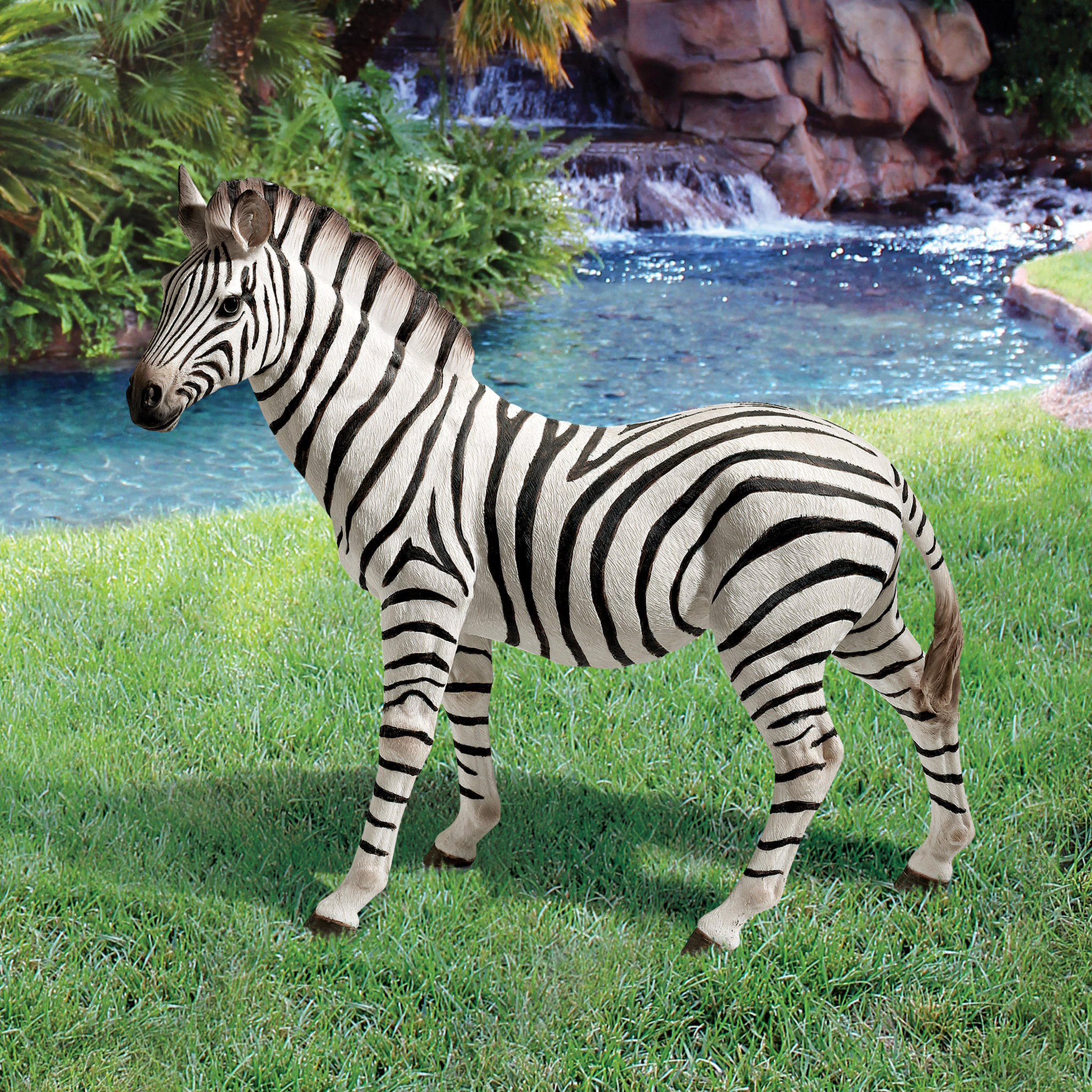 Design Toscano Zora, the Zebra Statue & Reviews Wayfair