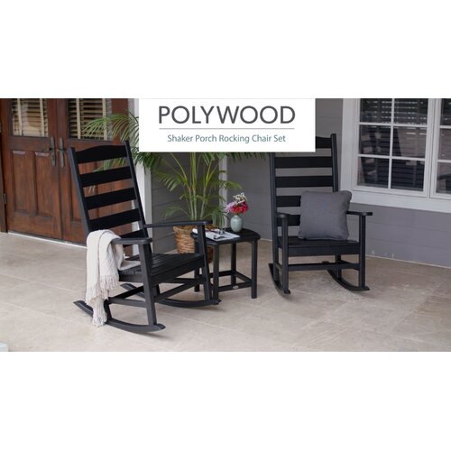 polywood shaker rocking chair