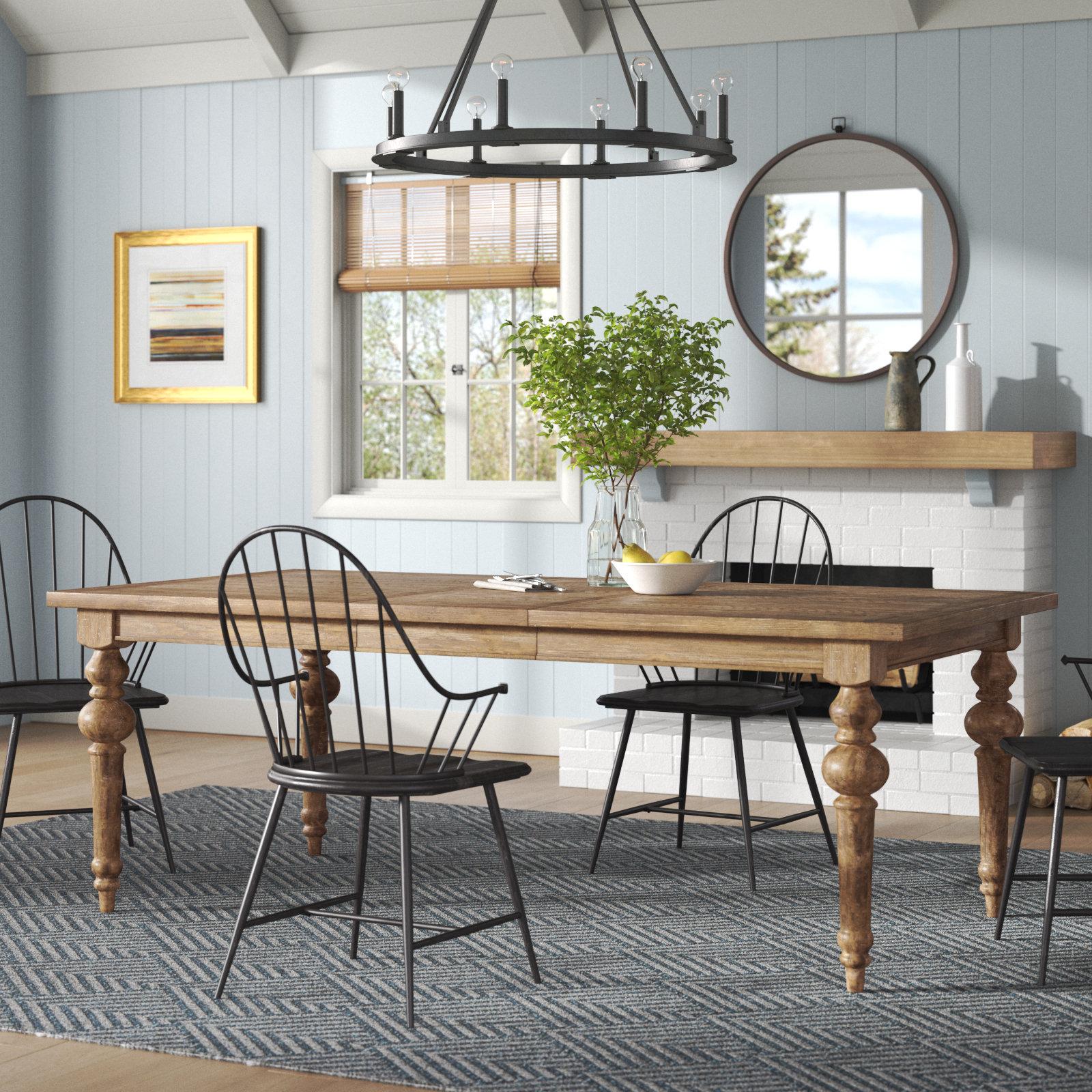 Laurel Foundry Modern Farmhouse Wiggs Extendable Dining Table And Reviews Wayfair 5798