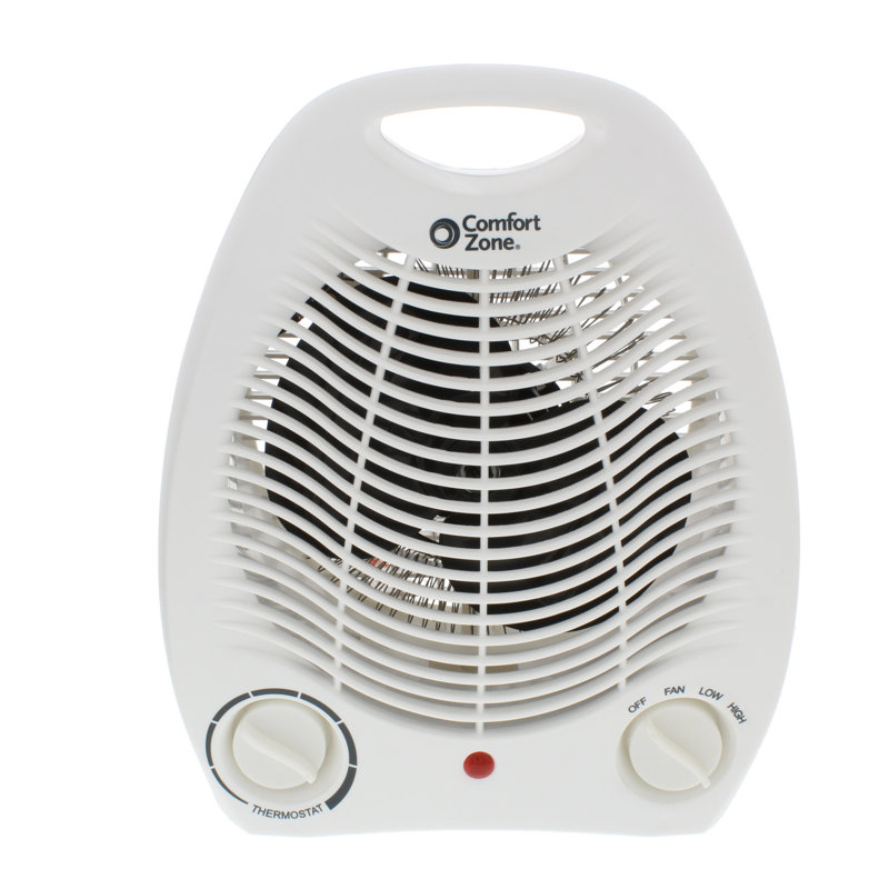 Comfort Zone 1500 Watt Electric Fan Compact Heater Reviews Wayfair