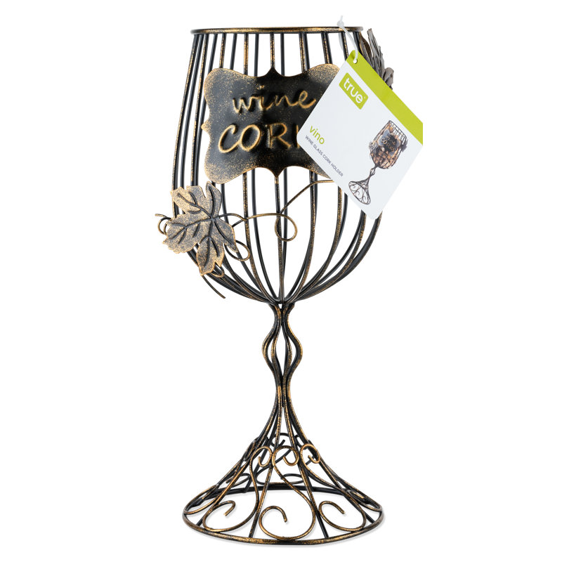 True Brands Wine Glass Wine Cork Holder Reviews Wayfair