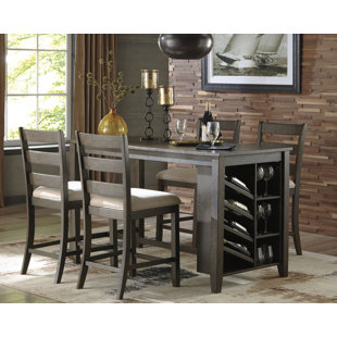 Go to store & view more images Chapdelaine 5 Piece Pub Table Set by Gracie Oaks