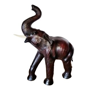 stuffed leather elephant