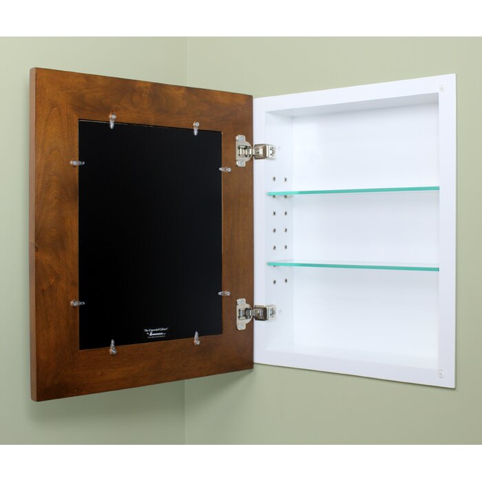 Concealed Cabinet 14 W X 18 H Recessed Framed Medicine Cabinet