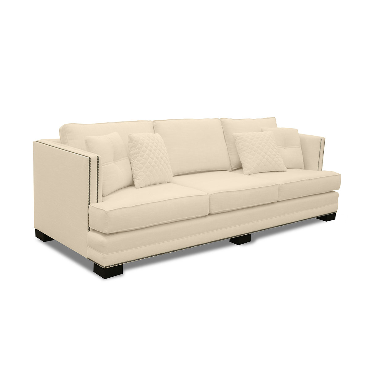 South Cone Home West Lux Microfiber 108 Square Arm Sofa Wayfair South Cone Home West Lux Microfiber 108