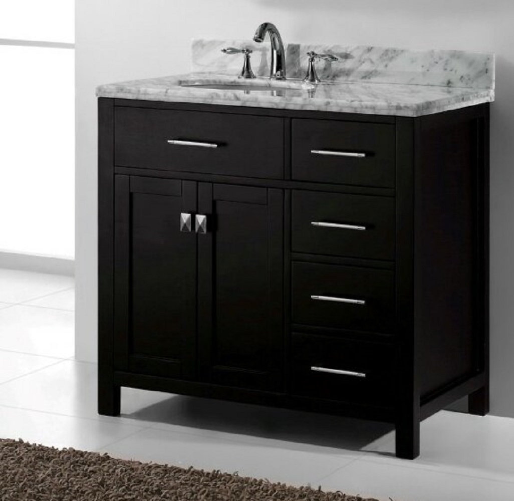 Winston Porter Slagelse 36" Bathroom Vanity Base Only & Reviews Wayfair