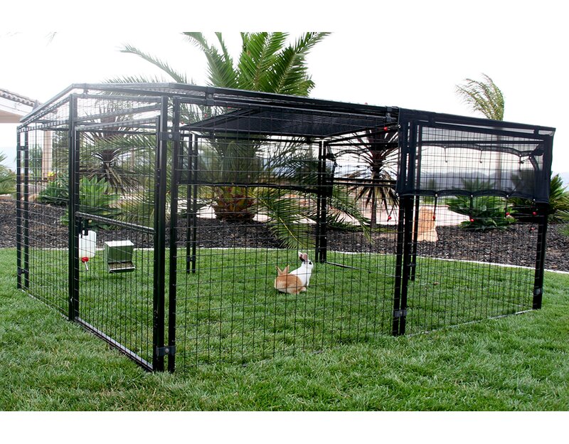 Francesca Welded Wire Dog Penchicken Coop