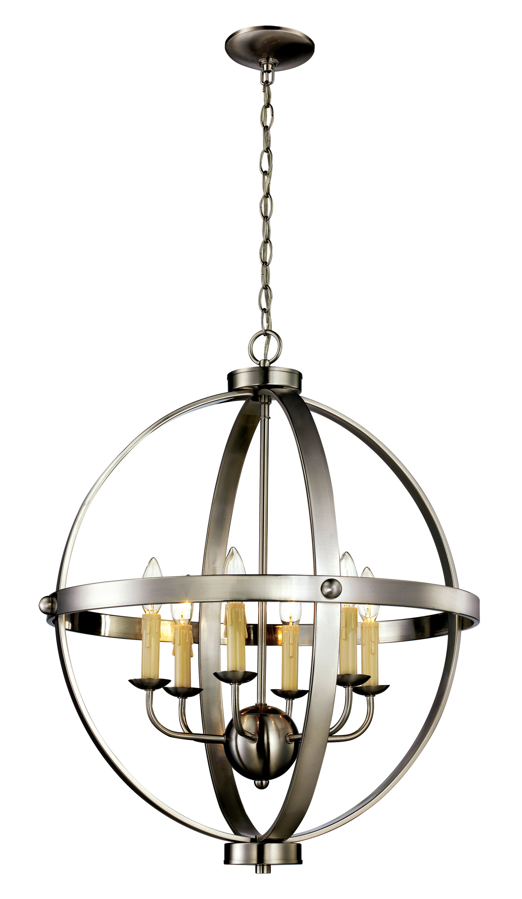 Gracie Oaks Dezi 6 Light Unique Statement Globe Chandelier Wayfair Gracie Oaks Dezi 6 Light Unique