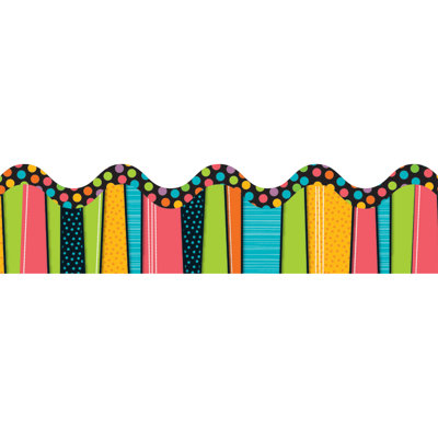Stylin Stripes Borders Frank Schaffer PublicationsCarson Dellosa Publications