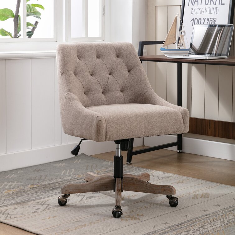 Details about   Adjustable Gray Fabric Office Chair 
