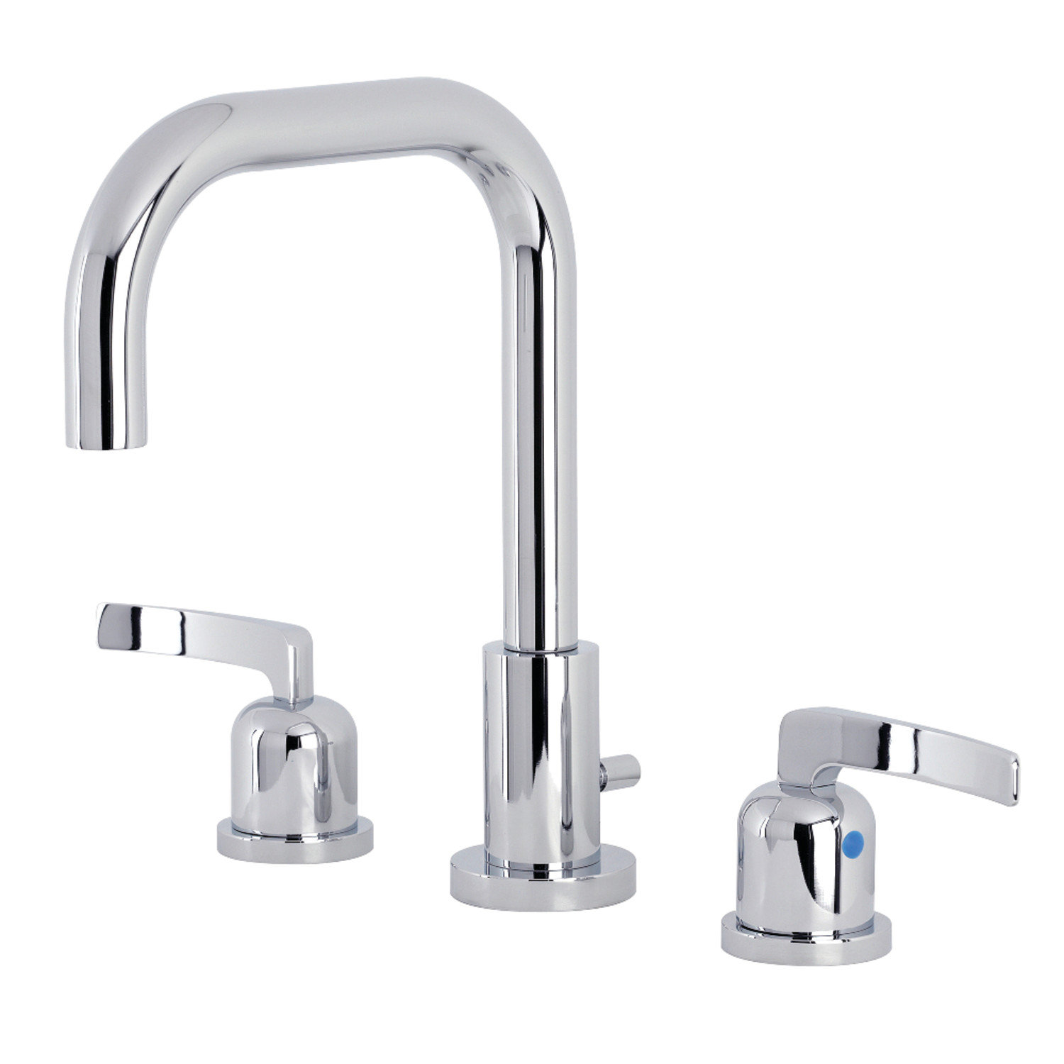 Kingston Brass Kingston Widespread Bathroom Faucet with Drain Assembly