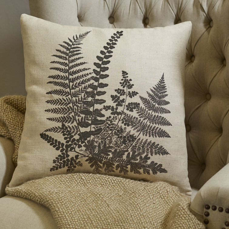 fern throw pillows