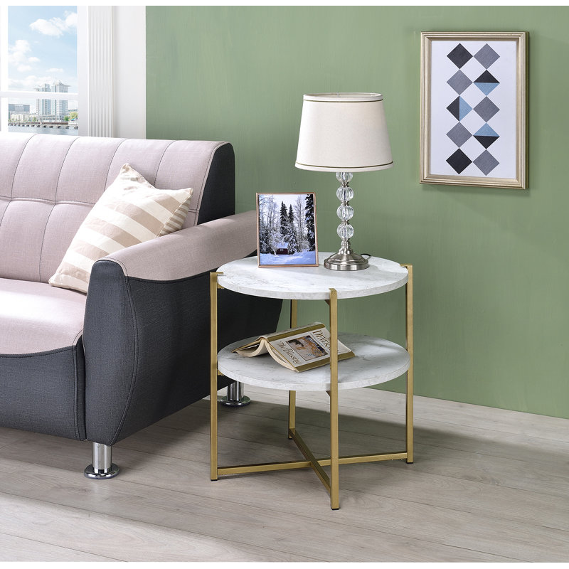 Mercer41 Graford 3 Legs End Table With Storage Reviews Wayfair