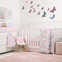 cherry blossom crib set