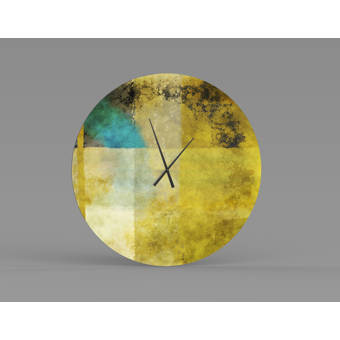 Orren Ellis Oversized Maira Wall Clock Wayfair
