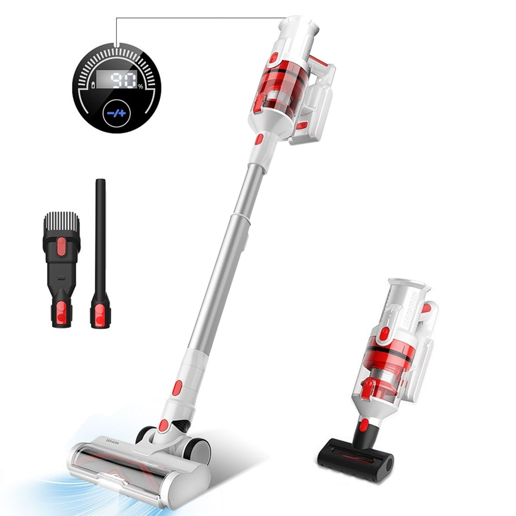 Wnkim Cordless Bagless Stick Vacuum & Reviews Wayfair