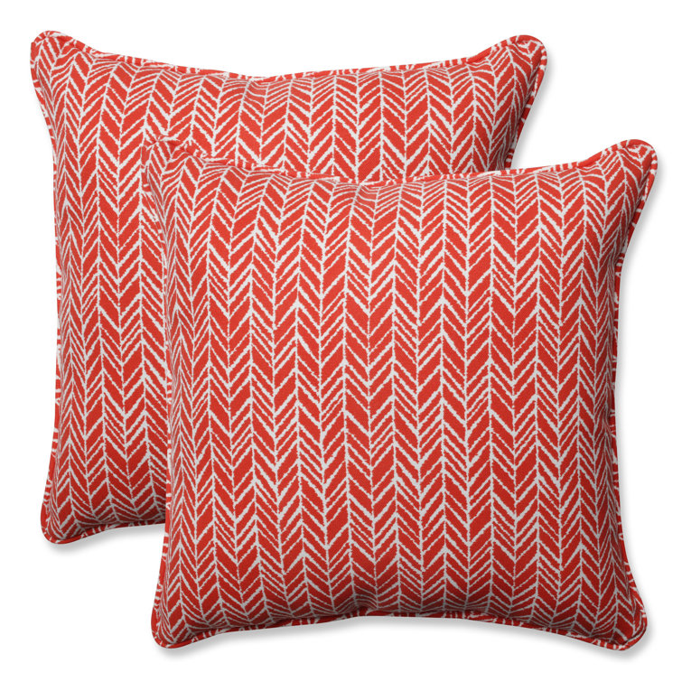 wayfair red throw pillows