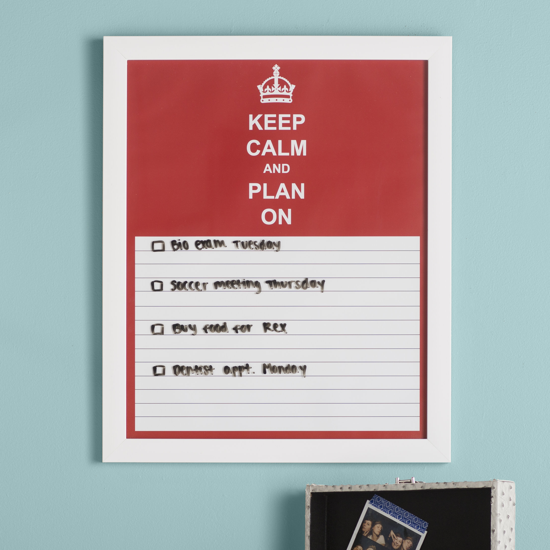 Wrought Studio Wall Mounted Dry Erase Board Wayfair