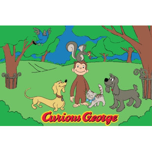 Curious George And Friends Kids Rug Curious George And Friends Kids Rug