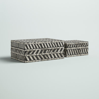 Roden 2 Piece Decorative Box Set