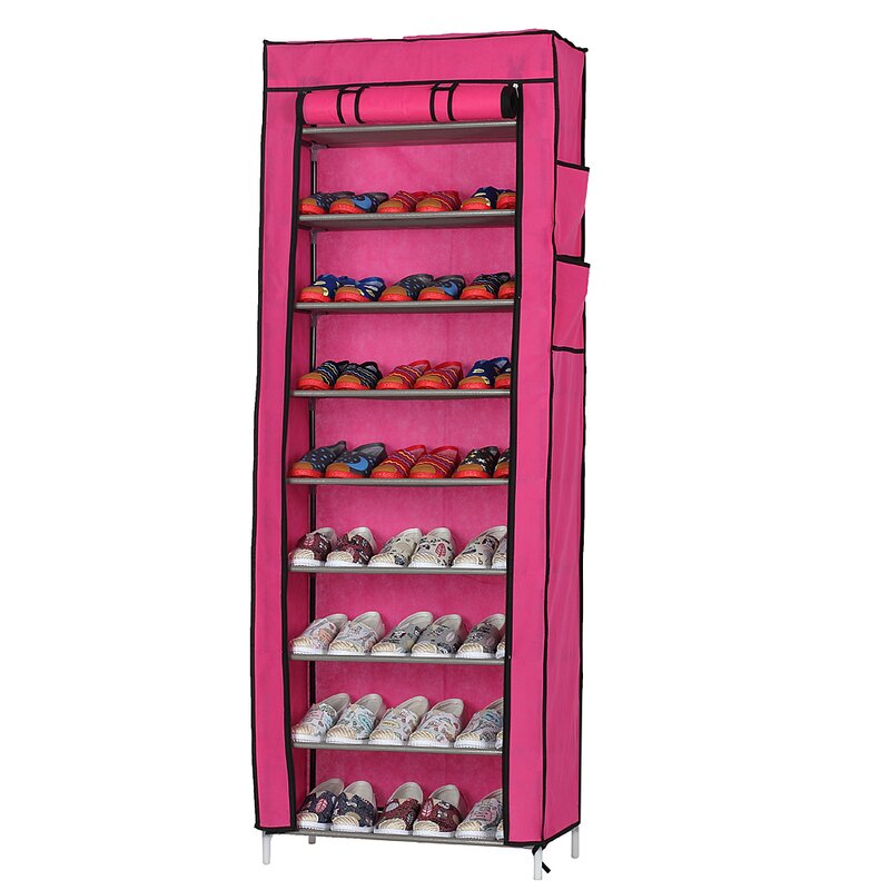 Rebrilliant 27 Pair Shoe Rack Wayfair