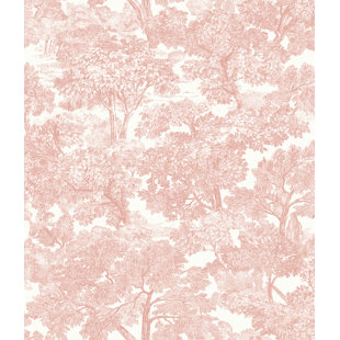 Featured image of post Hot Pink Toile Wallpaper