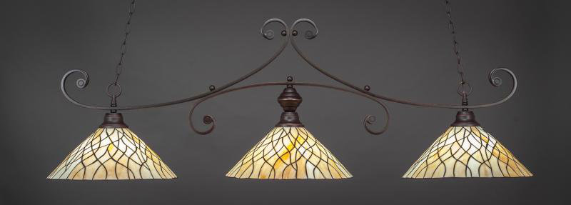 Fleur De Lis Living Babin 3 Light Kitchen Island Linear Pendant