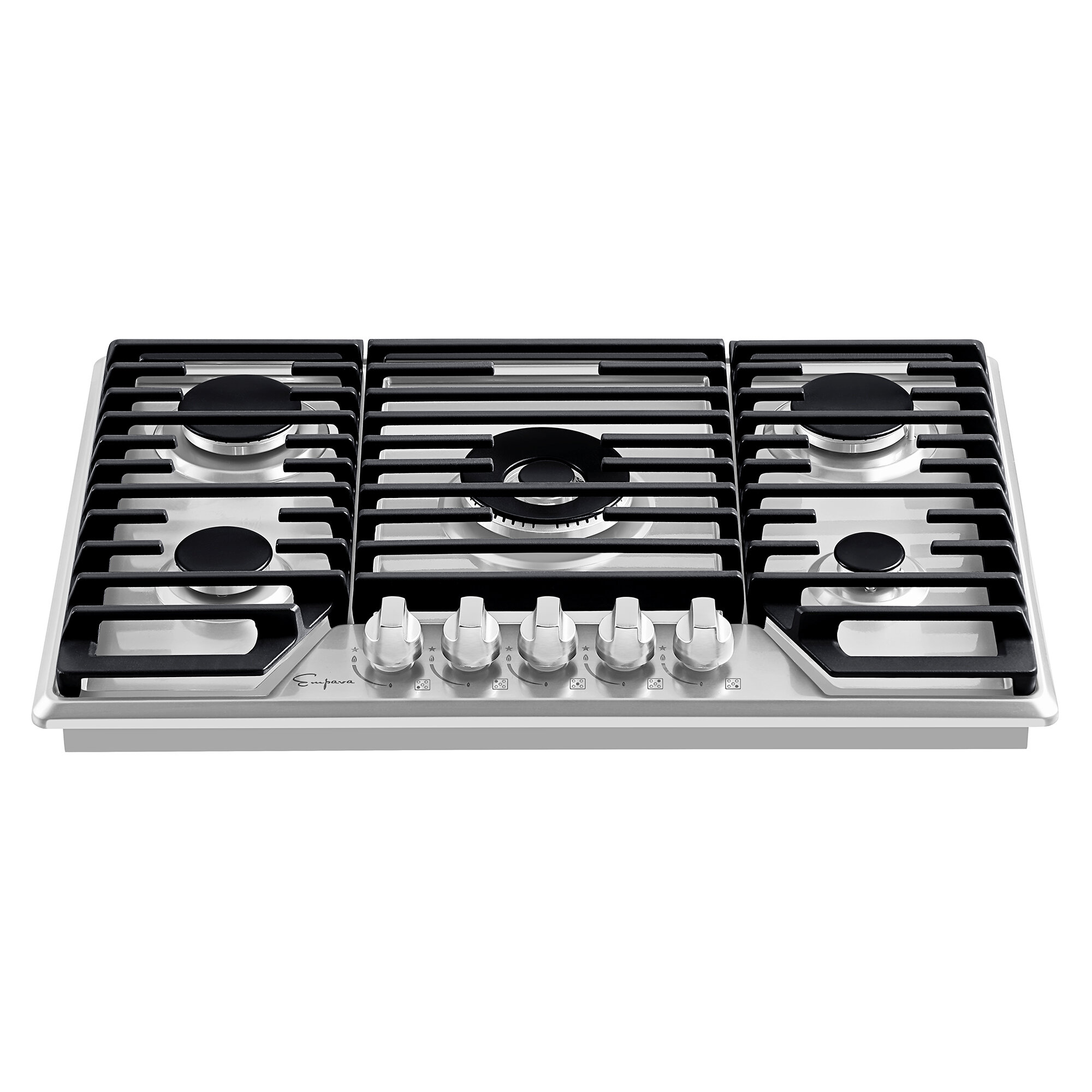 Empava 29.92'' Stainless Steel Gas 5 Burner Cooktop & Reviews 