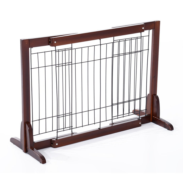 adjustable wooden gate