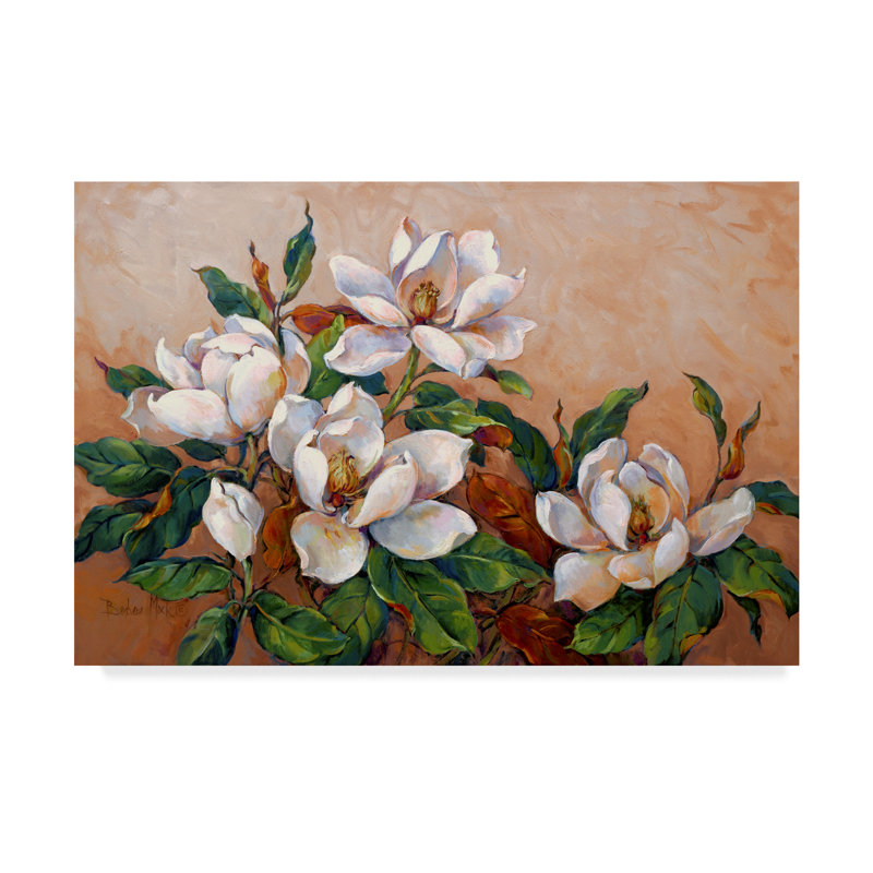 Winston Porter Magnolia Inspiration Acrylic Painting Print On
