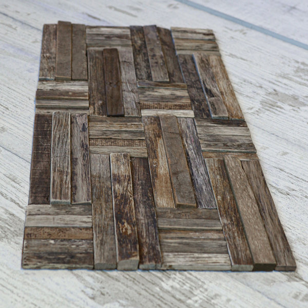 Ekena Millwork Antique 11 88 W X 24 75 L Reclaimed Boat Wood Wall Paneling Wayfair