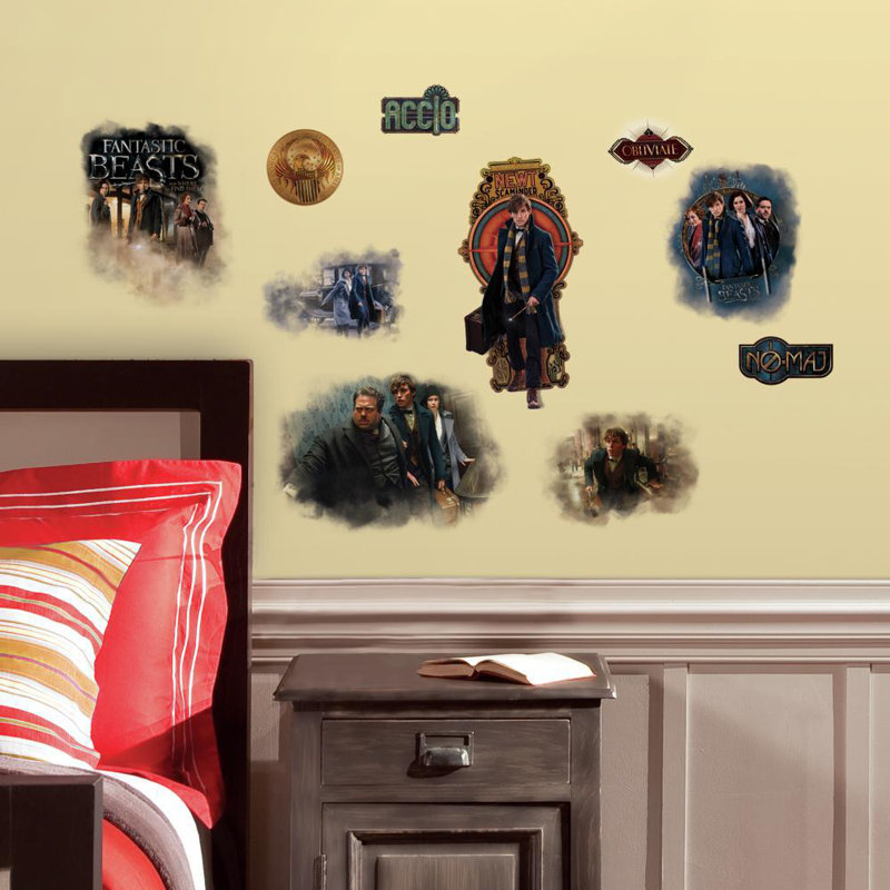 Room Mates Fantastic Beasts And Where To Find Them Peel And Stick