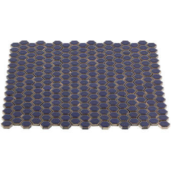Itona Tile Harrison 6 X 6 Natural Stone Honeycomb Mosaic Wall Floor Tile Reviews Wayfair