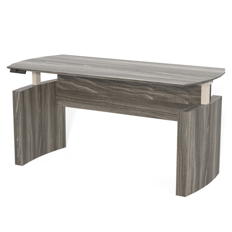 Symple Stuff Josefina Height Adjustable Executive Desk Wayfair