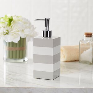 Imogen Striped Lacquer Lotion Dispenser