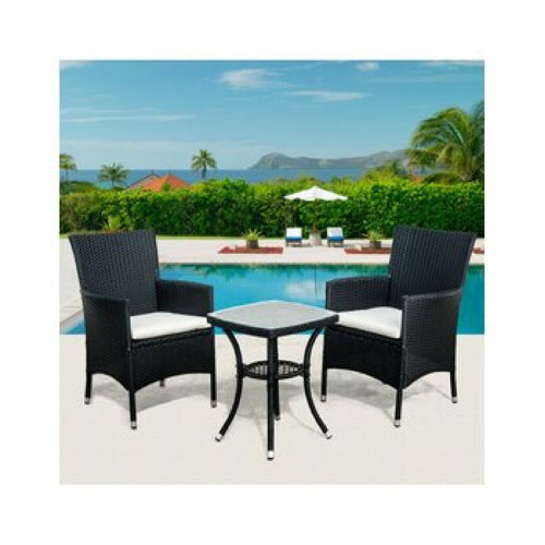 2-Sitzer Balkonset NEWBURY von GARTEN LIVING Polyrattan
